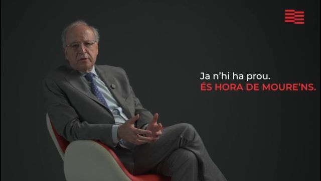 Ara, hi tornem. Missatge del president Domingo als registrats del Consell